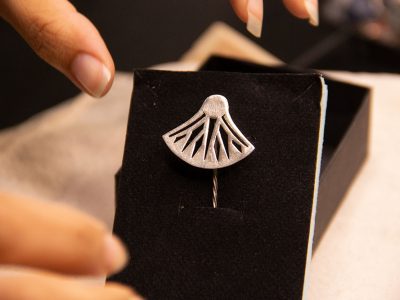 925 Sterling Silver Lotus Pin – Symbol of Rebirth