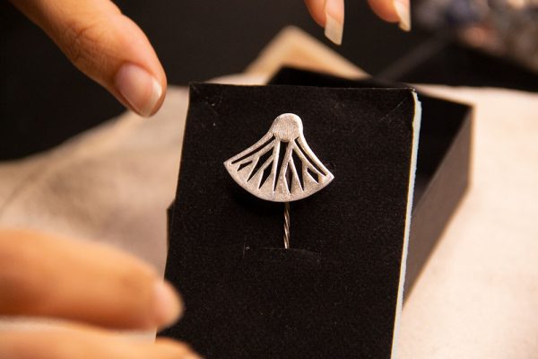 925 Sterling Silver Lotus Pin – Symbol of Rebirth