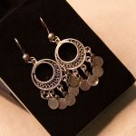 925 Sterling Silver Earrings – Shifṭishī Crescent Design