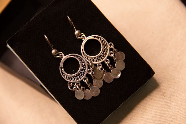 925 Sterling Silver Earrings – Shifṭishī Crescent Design