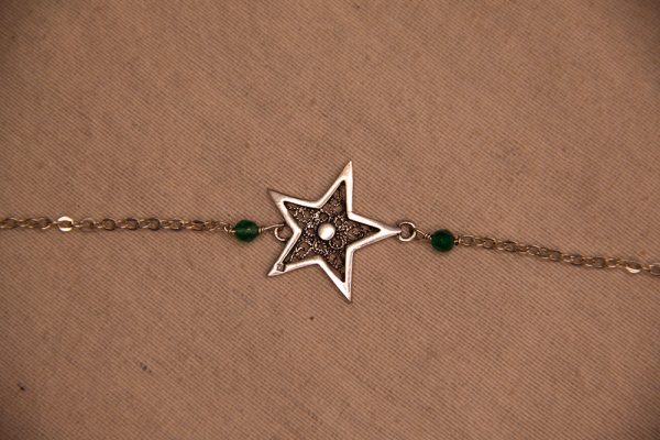925 Sterling Silver Shiftishi Star Bracelet 925 Sterling Silver Shiftishi Star Bracelet