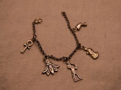 Sterling Silver Ancient Egypt Bracelet