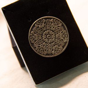 925 Silver Flower of Life Ring