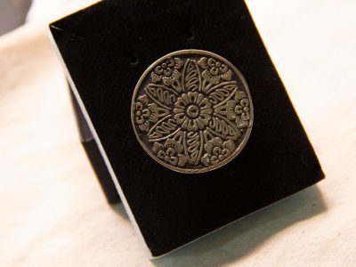 925 Silver Flower of Life Ring