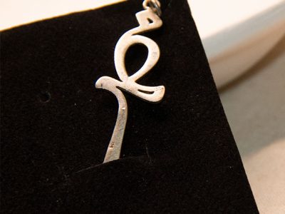 800 Silver “Egypt” Pendant – Al-Wessam Calligraphy