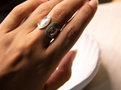 925 Silver Cuff Ring