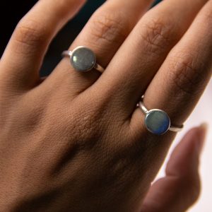 925 Silver Round Ring