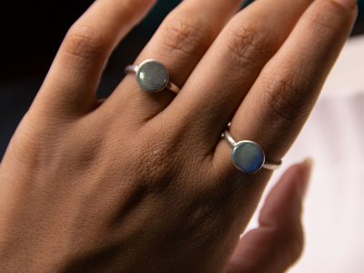 925 Silver Round Ring