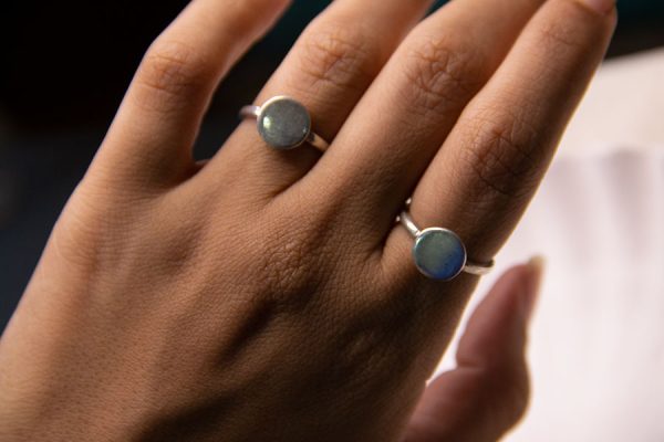 925 Silver Round Ring