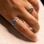 925 Silver Round Ring