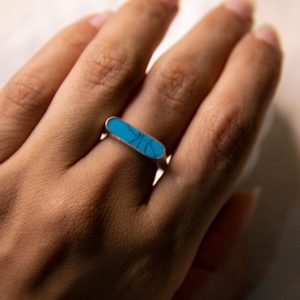 925 Silver Turquoise Ring