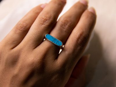 925 Silver Turquoise Ring