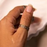 800 Silver Ankh Ring