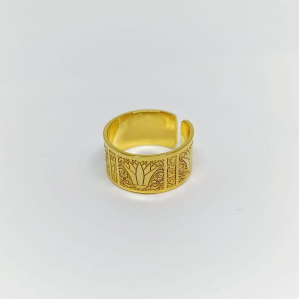 Lotus Brass Ring Lotus Brass Ring