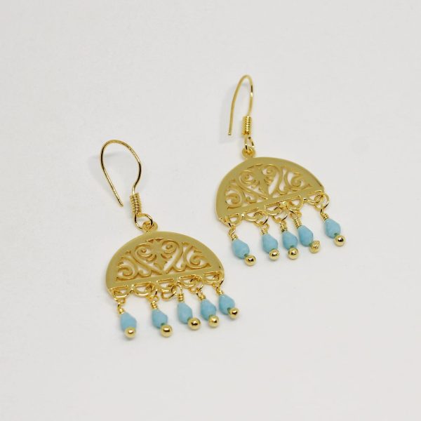 Cairo Mamluk Brass Earrings Cairo Mamluk Brass Earrings