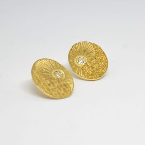 Sunrise Brass Earing
